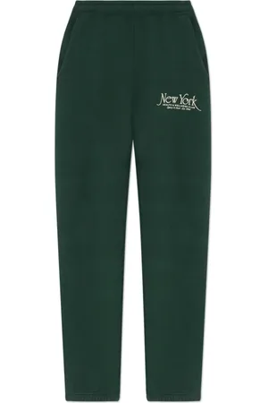 Sporty & Rich Bukser, unisex, Grøn, M, Bomuld, NY 94 Sweatpant