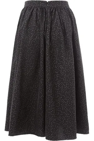 LARDINI Nederdel, Dame, Sort, S, Sort, sort midi-nederdel