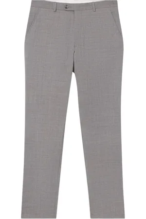 Brooks Brothers Bukser, Herre, Grå, W36, Uld, Virgin Uld Bukser
