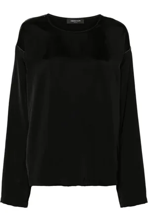 Fabiana Filippi Top, Dame, Sort, S, Langærmet top