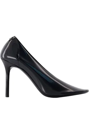 Courrèges Sko, Dame, Sort, 36 EU, Sort PVC Stiletter Pumps