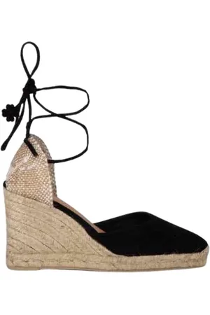 Castaner Sko, Dame, Sort, 39 EU, Uld, Stilfulde Espadrille Sandaler