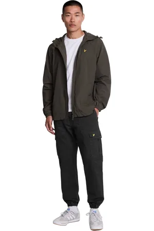 Lyle & Scott Bukser, Herre, Sort, W30 L30, Bomuld, Cargo med manchetter