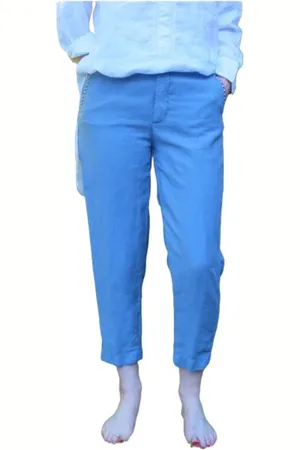 Masons Bukser, Dame, Blå, 2XS, Relaxed Fit Linda 7/8 Casual Bukser