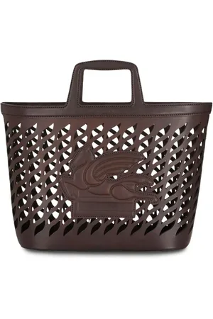Etro Taske, Dame, Brun, ONE SIZE, Læder, Shopping Bag