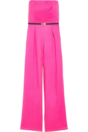 Max Mara Jumpsuits & Playsuits, Dame, Lyserød, M, Bustier Jumpsuit I Cady