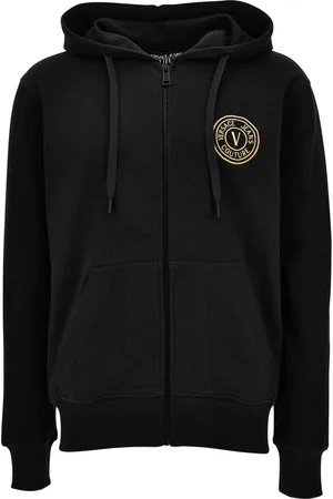 VERSACE Sweathshirts & Hoodies, Herre, Sort, L, Sweaters Sort