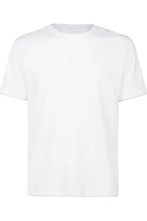 ELEVENTY Top, Herre, Grå, XL, Bomuld, T-shirt med rund hals