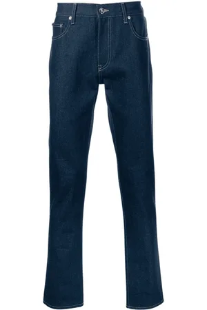 OFF-WHITE Jeans, Herre, Blå, W34, Slim-fit Jeans