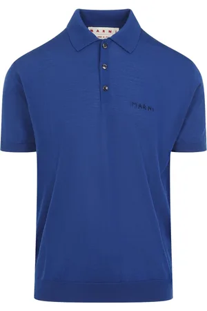Marni Top, Herre, Blå, S, Uld, T-shirt
