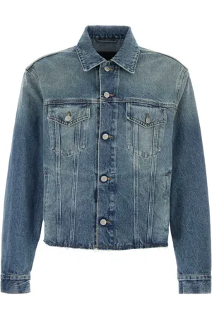 Maison Margiela Jakke, Herre, Blå, XL, Denim, Denimjakke
