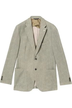 Brooks Brothers Jakke, Herre, Grøn, L, Bomuld, Bomuldsblandings Jersey Jakke