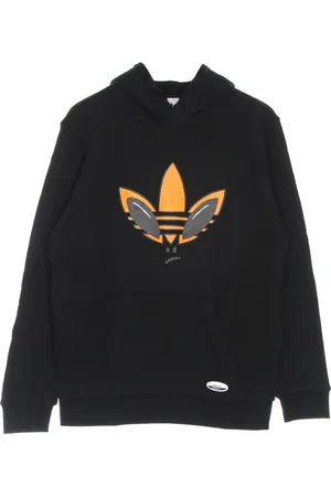 adidas Sweathshirts & Hoodies, Herre, Sort, XS, Bomuld, Letvægts Hættetrøje med Alien Logo