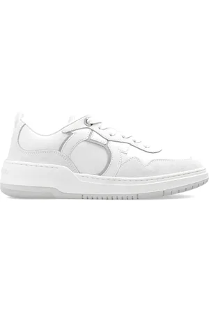 Salvatore Ferragamo Sko, Dame, Hvid, 38 EU, Læder, Casual Sneakers