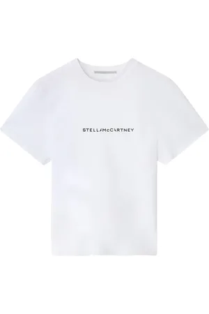 Stella McCartney Top, Dame, Hvid, M, Bomuld, Cotton Jersey T-shirt