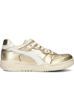 Diadora Sko, Dame, Gul, 37 EU, Uld, Basket Sneakers