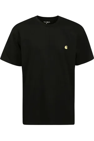 Carhartt Top, Herre, Sort, XL, Bomuld, SS Chase T-Shirt