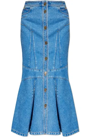 Etro Nederdel, Dame, Blå, XS, Denim, Denim Nederdel