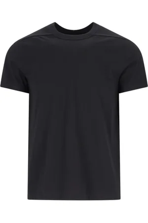 Rick Owens Top, Herre, Sort, S, Bomuld, Sort Klassisk Bomuld T-shirt