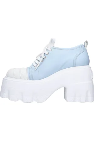 Casadei Sko, Dame, Blå, 37 EU, Læder, Maxxxi Læder Sneakers