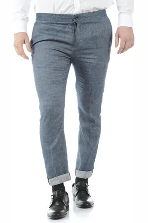 D.A. Daniele Alessandrini Bukser, Herre, Blå, XS, Bomuld, Jeans