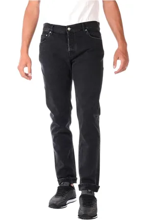 D.A. Daniele Alessandrini Jeans, Herre, Sort, W29, Bomuld, Jeans