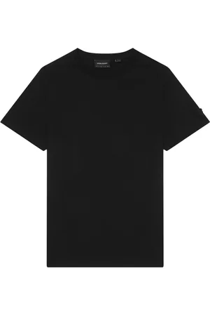 Lyle & Scott Top, Herre, Sort, S, Bomuld, Tonal Eagle Pima Bomulds T-shirt