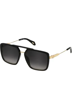 Roberto Cavalli Tilbehør, Herre, Sort, ONE SIZE, Uld, Navigator Stil Metal Solbriller