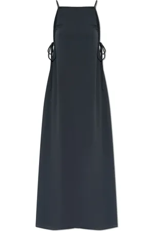 Emporio Armani Kjole, Dame, Grå, 2XS, Polyester, Strappy Kjole