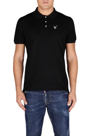 Dsquared2 Top, Herre, Sort, XL, Bomuld, Polo Shirt