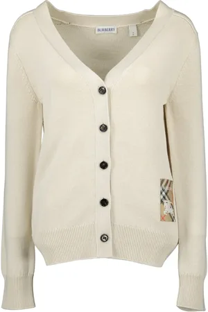 Burberry Strik, Dame, , S, Uld, Cavalier Uld Cardigan