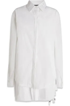 Diesel Bluser & Skjorter, Dame, Hvid, XL, Bomuld, Camicia Skjorte