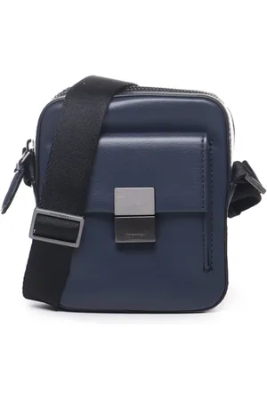 Calvin Klein Taske, Herre, Blå, ONE SIZE, Uld, Crossbody Taske