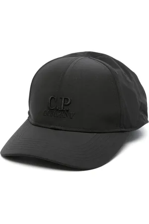 C.P. Company Tilbehør, Herre, Sort, ONE SIZE, Hætte med broderet logo og goggles-detalje