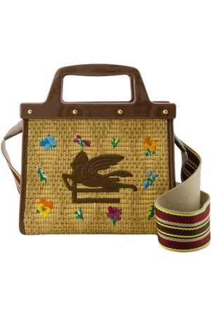 Etro Taske, Dame, Brun, ONE SIZE, Uld, Love Trotter Taske