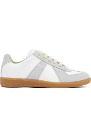 Maison Margiela Sko, Dame, Hvid, 37 EU, Læder, Replica Sneakers