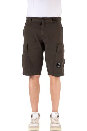 C.P. Company Shorts, Herre, Grøn, M, Bomuld, Superlet Bomulds Bermuda Shorts