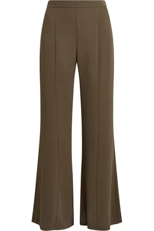 Maliparmi Bukser, Dame, Grøn, L, Polyester, Elegante crepebukser