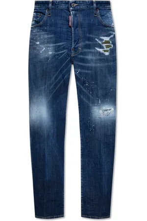 Dsquared2 Jeans, Herre, Blå, 2XL, Bomuld, 642 Jeans