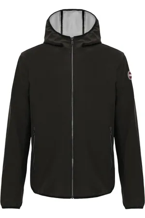 Colmar Jakke, Herre, Sort, 2XL, Uld, Sort Letvægts Lynlås Hættefrakke