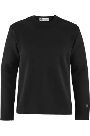 BUSNEL Strik, Herre, Sort, L, Uld, St Hermine Sweater