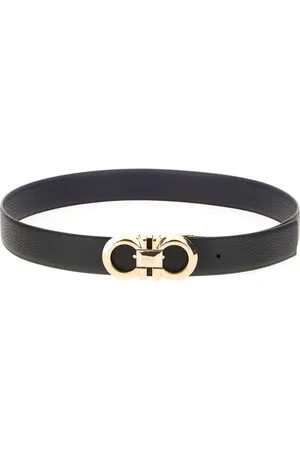 Salvatore Ferragamo Tilbehør, Herre, Sort, 105 CM, Uld, Stilfuld Bæltekollektion