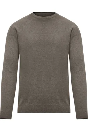 Bomboogie Strik, Herre, Grå, S, Uld, Essential Crew-neck Sweater