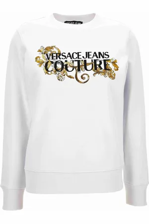 VERSACE Strik, Dame, Hvid, M, Sweaters Hvid