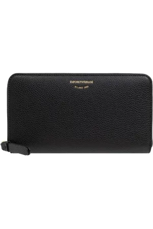 Emporio Armani Tilbehør, Dame, Sort, ONE SIZE, Uld, Stilfuld pung