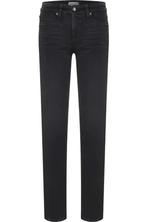 Cambio Jeans, Dame, Sort, L, Bomuld, Paris Straight Pants