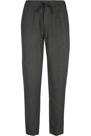 Les Deux Bukser, Herre, Grå, S, Uld, Slim-fit Bukser