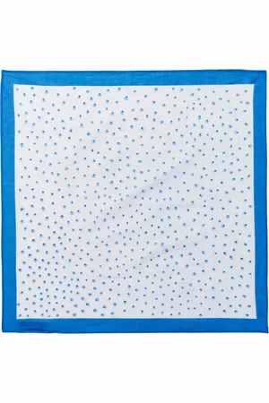 Lollys Laundry Tilbehør, Dame, Blå, ONE SIZE, Bomuld, Polka Dot Tørklæde