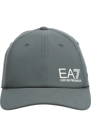 EA7 Tilbehør, Herre, Grøn, M, Polyester, Justerbar Plain Logo Cap