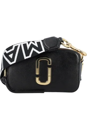 Marc Jacobs Taske, Dame, Sort, ONE SIZE, Læder, Sort Multi Håndtaske Snapshot Stil